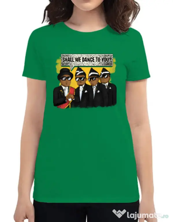 Tricou ADLER dama Dance meme Verde mediu