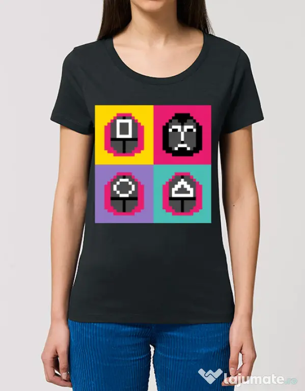 Tricou STANLEY STELLA dama Four Guard Negru