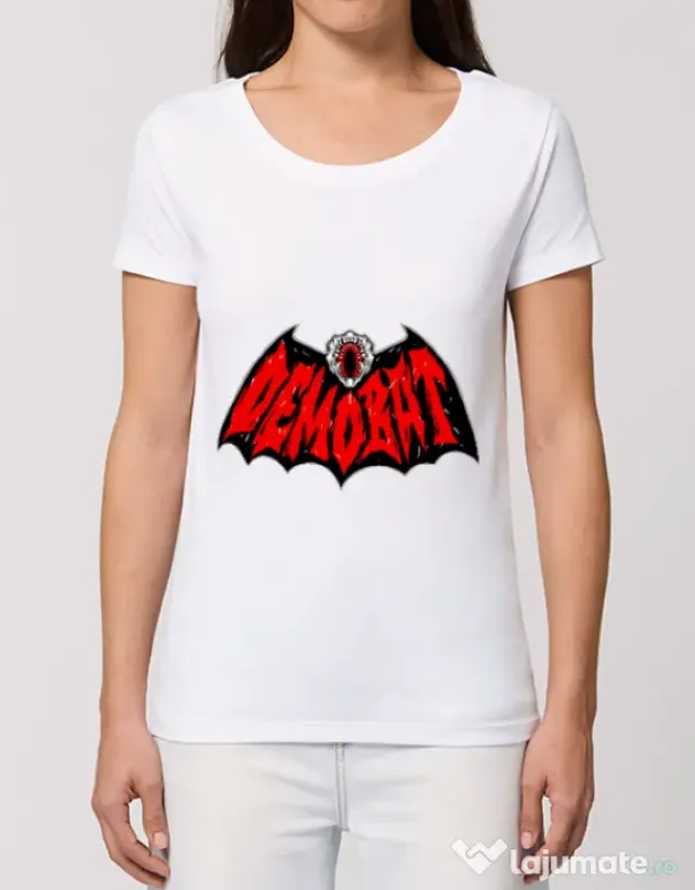 Tricou STANLEY STELLA dama Demo-Batman Alb
