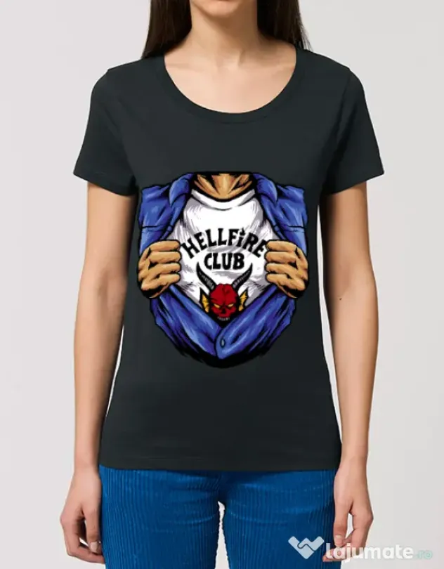 Tricou STANLEY STELLA dama Release My Superpower Negru