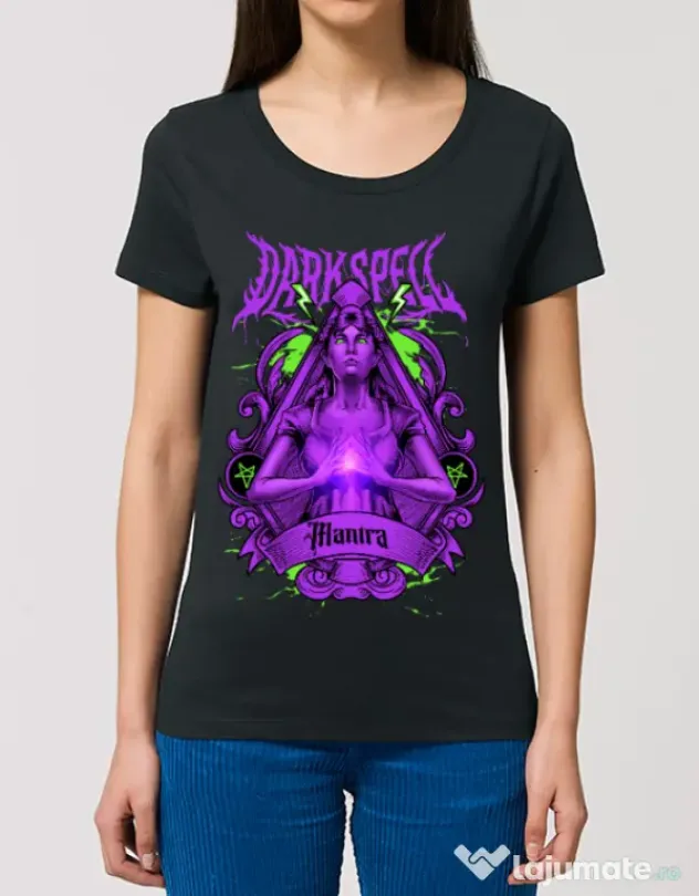 Tricou STANLEY STELLA dama DARK SPELL Negru