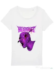Tricou STANLEY STELLA dama HEADSHOT Alb