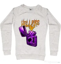 Bluza personalizata dama HELLFIRE Migdala melanj