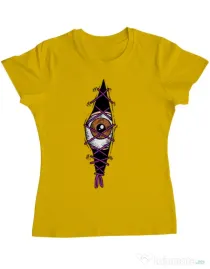 Tricou personalizat dama INSIDE OF ME Galben