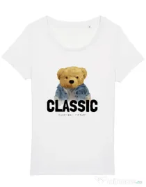 Tricou STANLEY STELLA dama Classic Alb