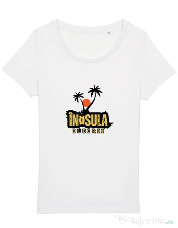 Tricou STANLEY STELLA dama Insula white Alb