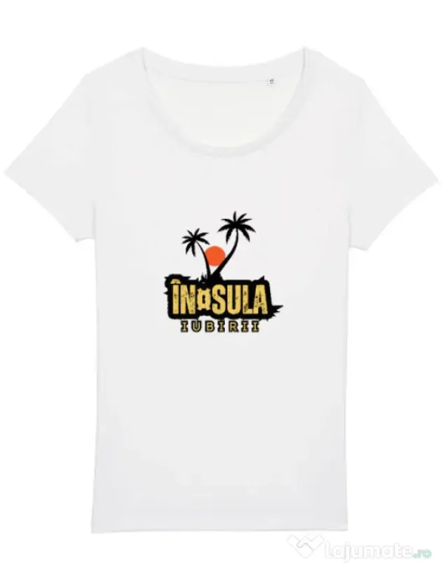 Tricou STANLEY STELLA dama Insula white Alb