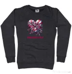 Bluza personalizata dama Valentine\'s Day  2025 Negru melanj
