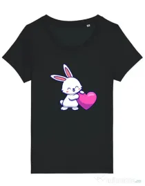 Tricou STANLEY STELLA dama LOVE BUNNY Negru