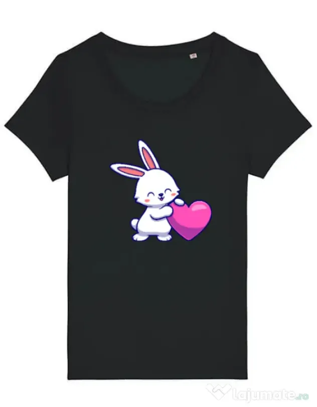 Tricou STANLEY STELLA dama LOVE BUNNY Negru