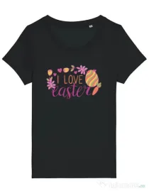 Tricou STANLEY STELLA dama I LOVE EASTER Negru