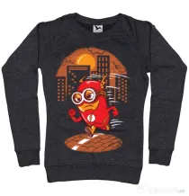 Bluza ADLER dama Flash minion Negru melanj