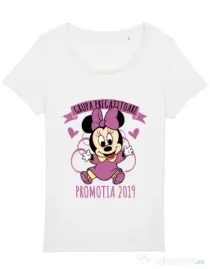 Tricou STANLEY STELLA dama Absolvire Minnie Mouse Alb