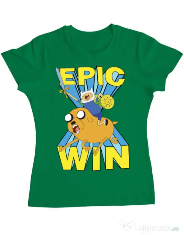 Tricou ADLER dama Epic win Verde mediu