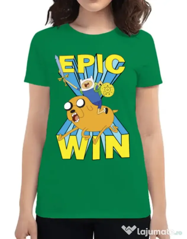 Tricou ADLER dama Epic win Verde mediu