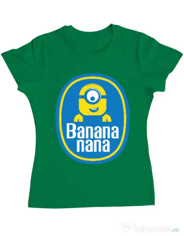 Tricou ADLER dama Bananana Verde mediu