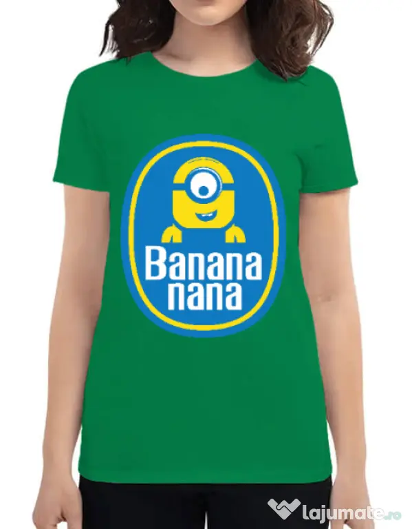Tricou ADLER dama Bananana Verde mediu