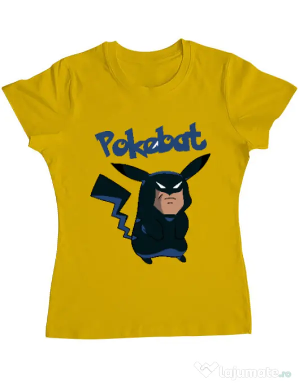Tricou ADLER dama Pokebat Galben