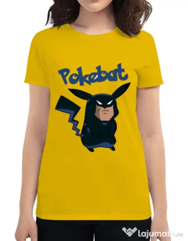 Tricou ADLER dama Pokebat Galben