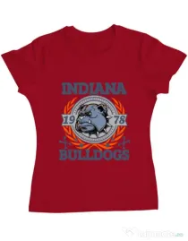 Tricou ADLER dama Indiana Bulldogs Rosu