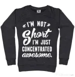 Bluza ADLER dama Concentrated awesome Negru melanj