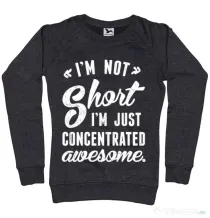 Bluza ADLER dama Concentrated awesome Negru melanj