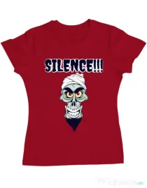 Tricou ADLER dama Silence Rosu