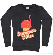 Bluza ADLER dama Summer Vibes Negru melanj