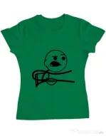 Tricou ADLER dama Cereal Guy Verde mediu