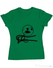 Tricou ADLER dama Cereal Guy Verde mediu