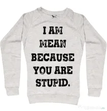 Bluza ADLER dama I am mean Migdala melanj