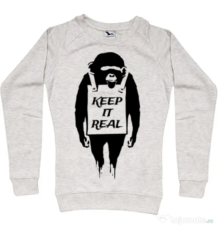 Bluza ADLER dama Keep it real Migdala melanj