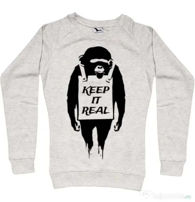 Bluza ADLER dama Keep it real Migdala melanj