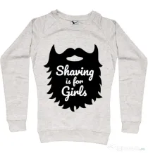 Bluza ADLER dama Shaving is for girls Migdala melanj