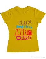 Tricou ADLER dama Raver Galben