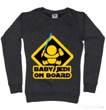Bluza ADLER dama Baby Jedi Negru melanj