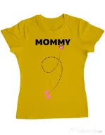 Tricou ADLER dama Mommy Galben