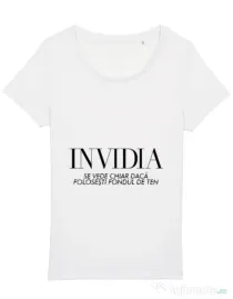 Tricou STANLEY STELLA dama Invidia Alb