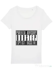 Tricou STANLEY STELLA dama Explicit bassline Alb