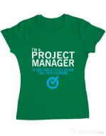 Tricou ADLER dama Project manager Verde mediu