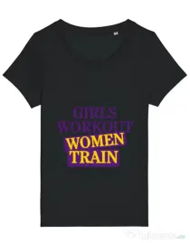 Tricou STANLEY STELLA dama Women train Negru