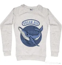 Bluza ADLER dama Dream big Migdala melanj