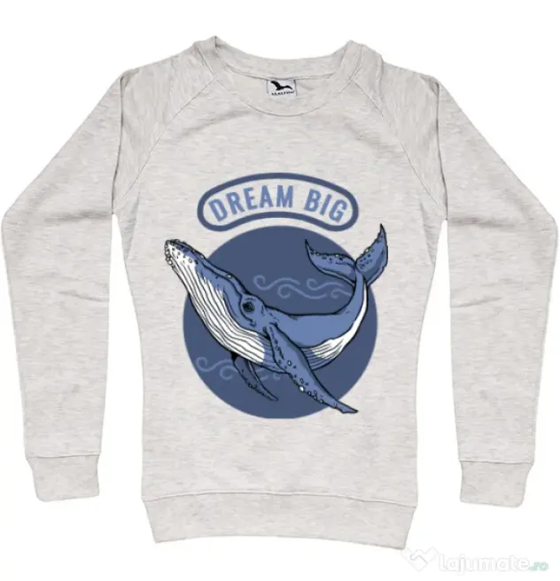 Bluza ADLER dama Dream big Migdala melanj