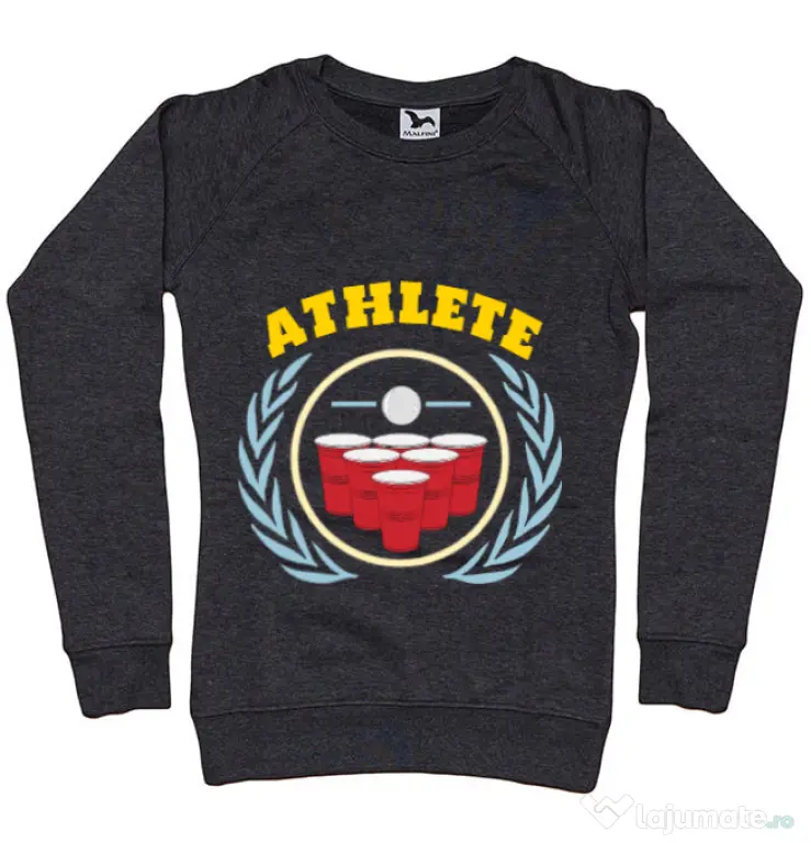 Bluza ADLER dama Athlete Negru melanj