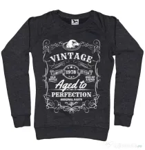 Bluza ADLER dama Aged to perfection Negru melanj