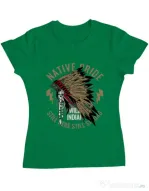 Tricou ADLER dama Native pride Verde mediu