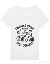 Tricou STANLEY STELLA dama Kick boxing Alb