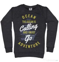 Bluza ADLER dama Ocean adventure Negru melanj