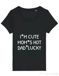 Tricou STANLEY STELLA dama I’m cute Negru