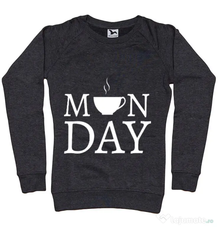 Bluza ADLER dama Monday coffee Negru melanj